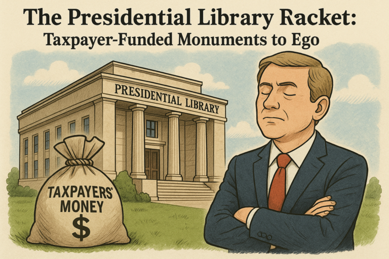 Presidential-library-racket